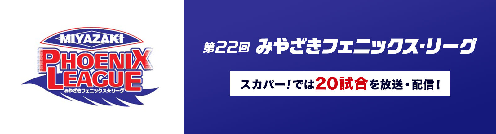 第22回みやざきフェニックス・リーグ
