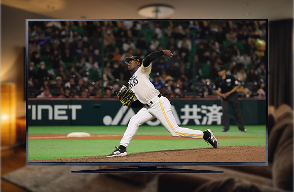 テレビ画面のイメージ