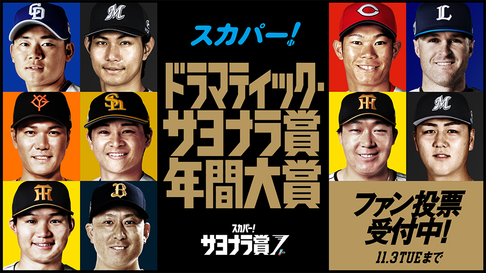 スカパー！ドラマティック・サヨナラ賞年間大賞